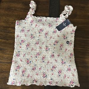 Crinkled Tank Top - Abercrombie Kids